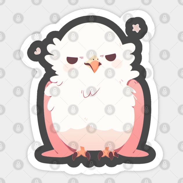 Cute Eagle Sticker by Flowerandteenager